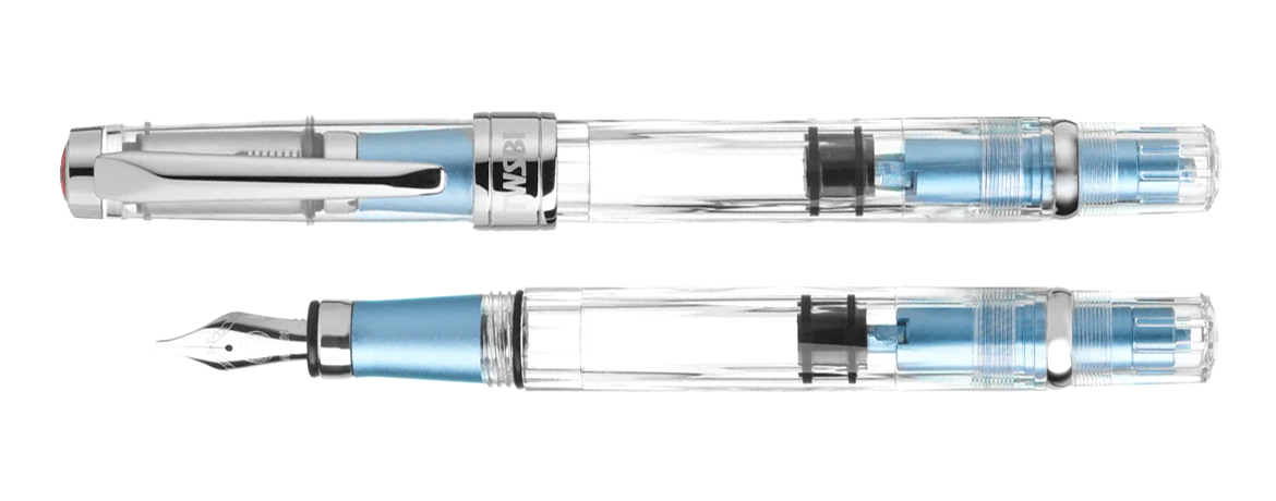 Twsbi Diamond 580 AL Iceberg - Spenna Stilografica