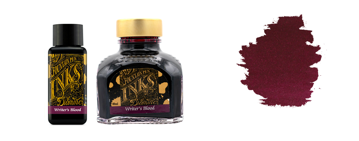 Diamine Writer's Blood Flacone 30/80 ml inchiostro