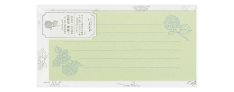 Midori - Set Buste e Biglietti - Washi Paper Green