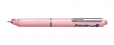 Writech Clictek - Penna Stilografica con Pennino Retrattile - Rosa