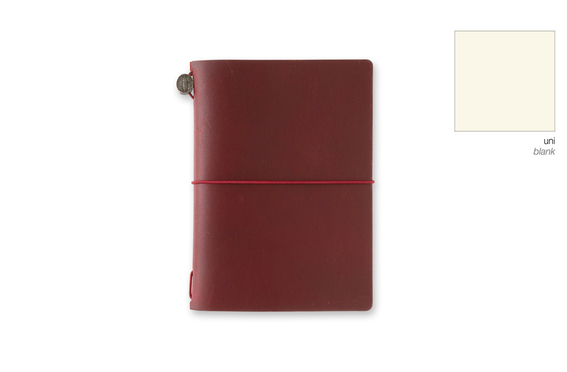 Traveler's Company - Notebook in Pelle - Love And Trip Limited Edition - Passport Size