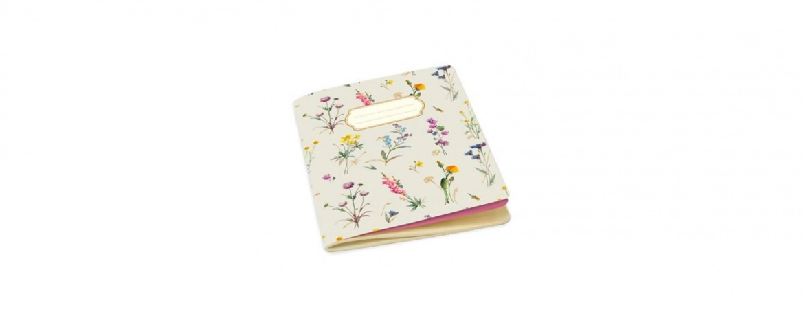 Kartos Wild Flowers Quaderno A5 - Con righe