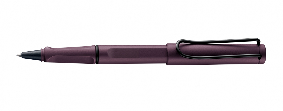 Lamy Safari Penna Roller con Clip in Metallo - Scarlet