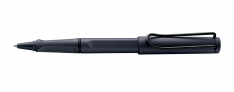 Lamy Safari Penna Roller con Clip in Metallo - Steel Blue