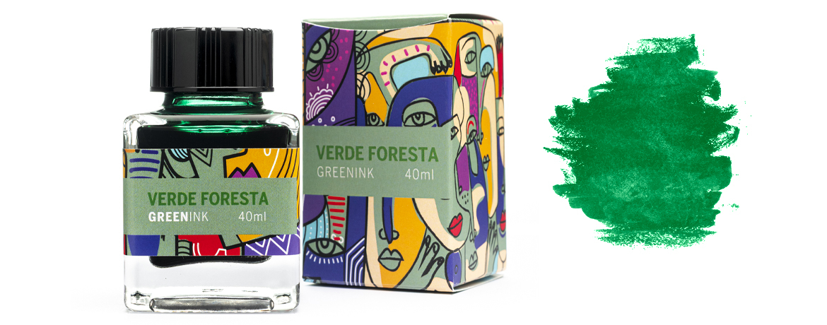 Leonardo Officina Italiana Inchiostro Stilografico - Verde Foresta