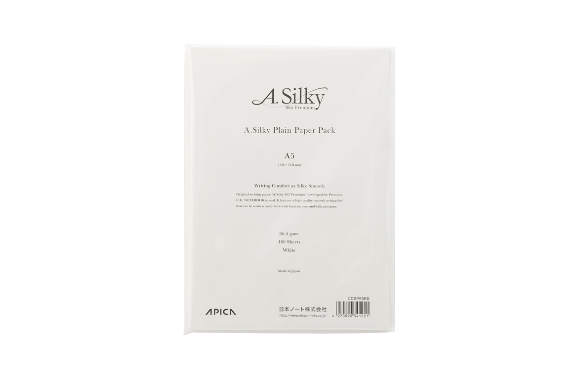 Apica Risma di Carta A.Silky Plain Paper Pack A5
