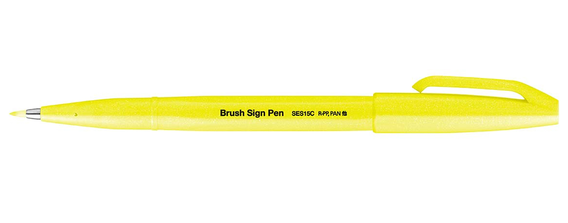 Pentel Sign Pen Brush...