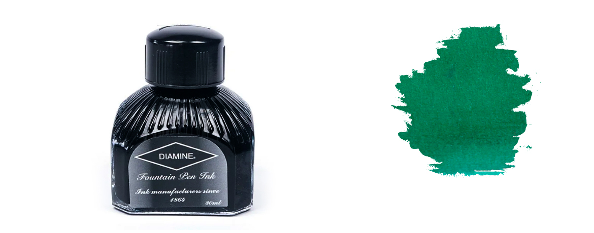 Diamine Dark Green Flacone 30/80 ml inchiostro