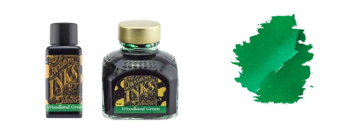Diamine Woodland Green...
