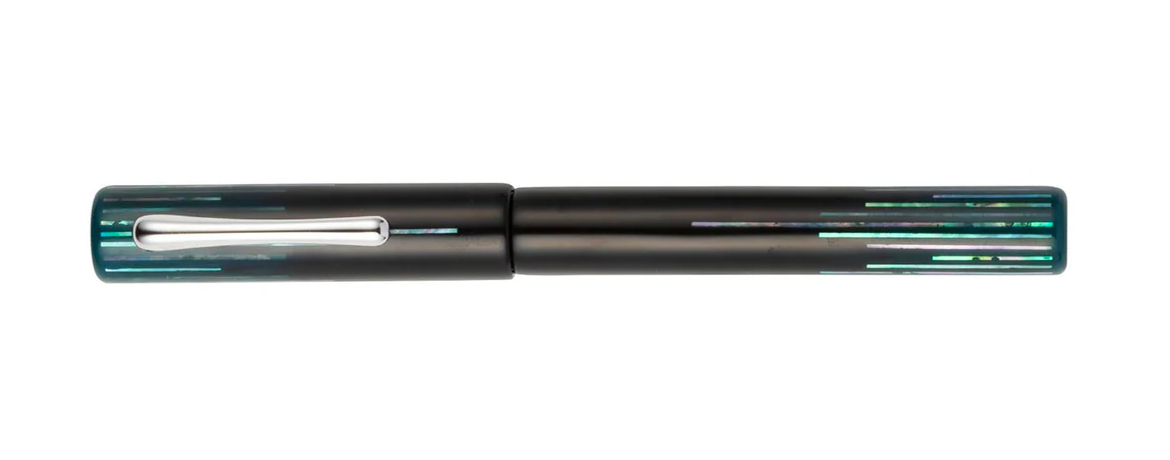 Taccia Ama-Iro Raden Hekiku Blu - Penna Stilografica