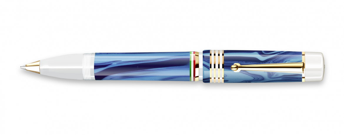 Delta Magic4 Napoli - Penna Roller - Finiture Dorate - 333 Esemplari