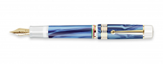 Delta Magic4 Napoli - Penna Stilografica - Finiture Palladio - Pennino in Oro - 333 Esemplari