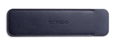 Scribo Astuzen Portapenne in Pelle - 1 posto - Blu Cosmico