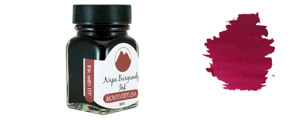 Monteverde Flacone di Inchiostro - 30 ml Napa Burgundy