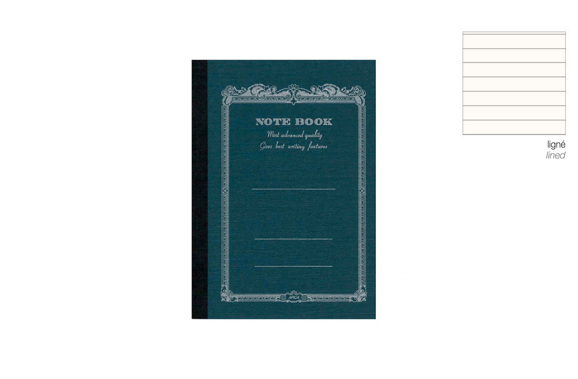 Apica Notebook - CD Note - Fountain Pen Friendly - A6 - Navy Blue