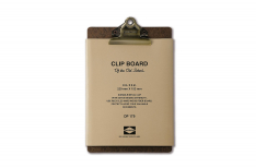 Penco Clipboard Old School - Portablocco A5 Bronze