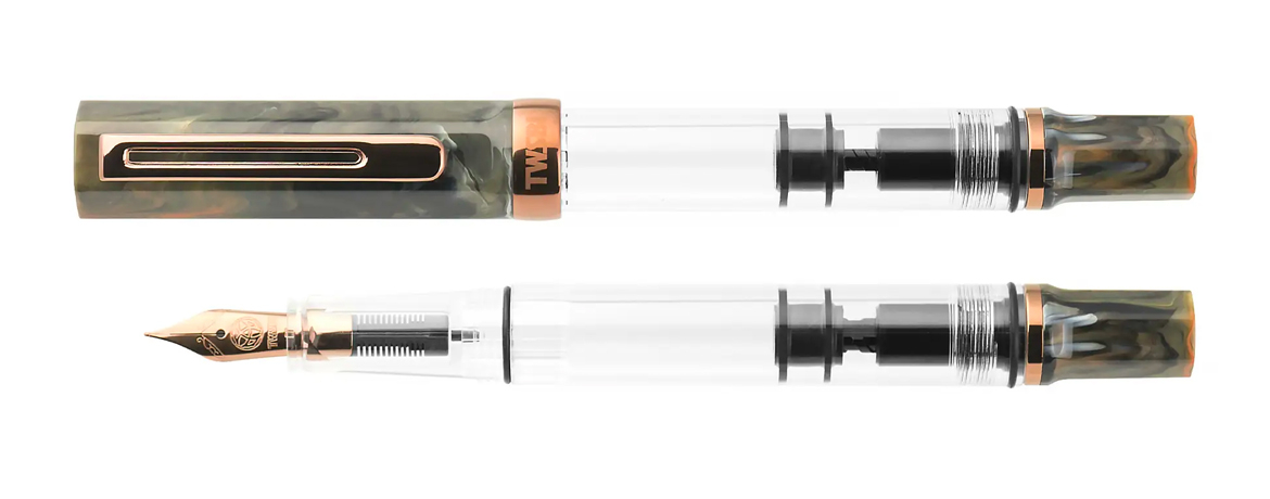 Twsbi Eco Serpentine with Bronze Penna Stilografica a Stantuffo