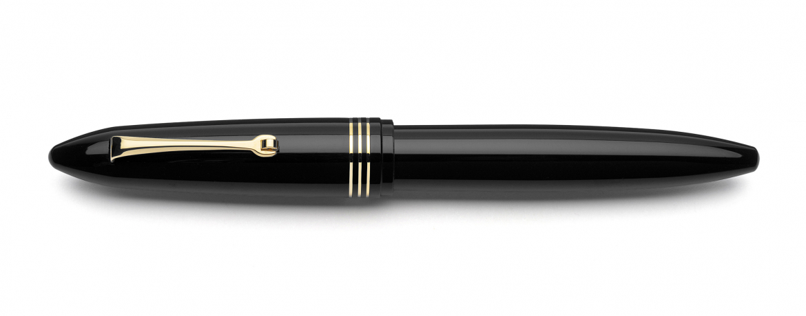 Leonardo Furore New Edition 2025 - Penna Stilografica - Notte di Furore - Finiture Dorate