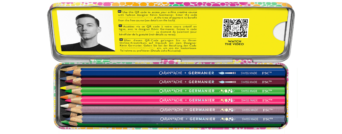 Caran D'ache Scatola Da 13 Matite Germanier – Edizione Speciale