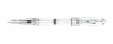 Noodler's Ahab Clear Demonstrator Flex - Penna Stilografica - Pennino Acciaio