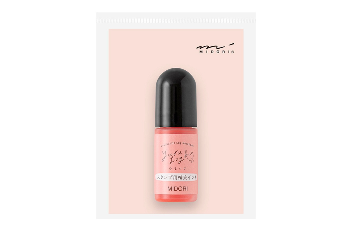 Ricarica di inchiostro per timbri preinchiostrati Yuru Log - Rosa