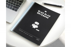 Iconic - Quaderno Blah Blah 04 - Nero - Rigo