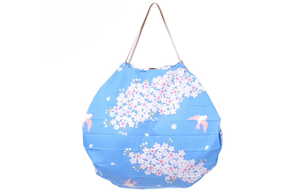 Shupatto Borsa Richiudibile - Made in Japan - Hana Ni Tori - M
