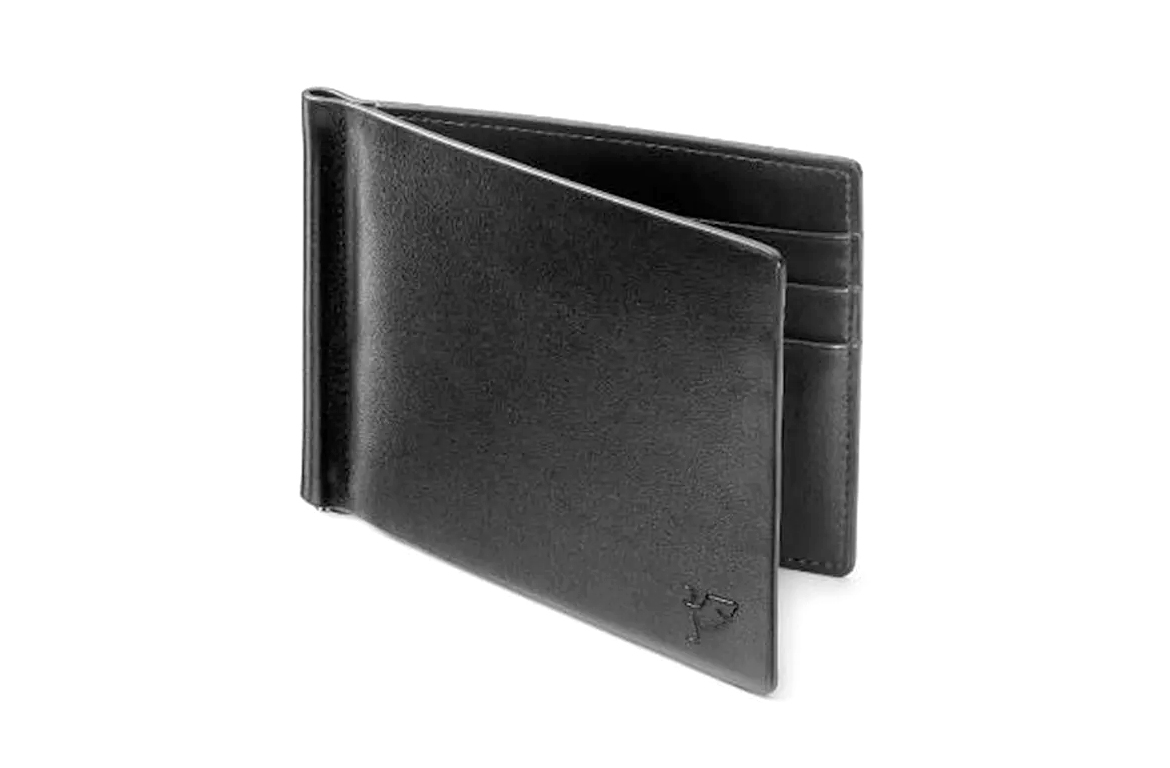 TIBALDI Portafoglio uomo in pelle - nero 6 scomparti - Made in Italy