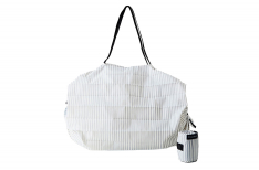 Shupatto Borsa Richiudibile - Made in Japan - Righe - M