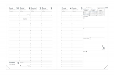 Quo Vadis Ricambio - Agenda settimanale Presidente Prestige - Dicembre/Dicembre - 2026