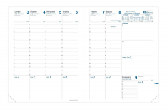 Quo Vadis Ricambio - Agenda settimanale Trinote - Dicembre/Dicembre - 2026