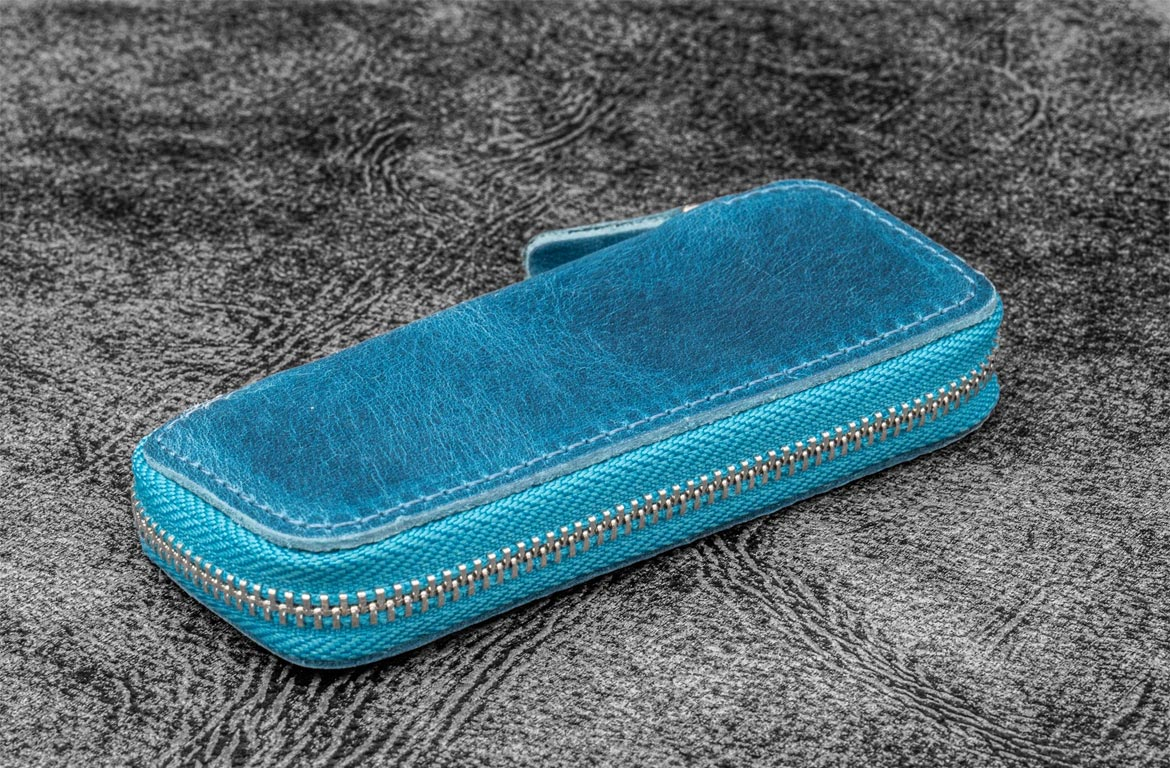 Galen Leather Zippered Pen...