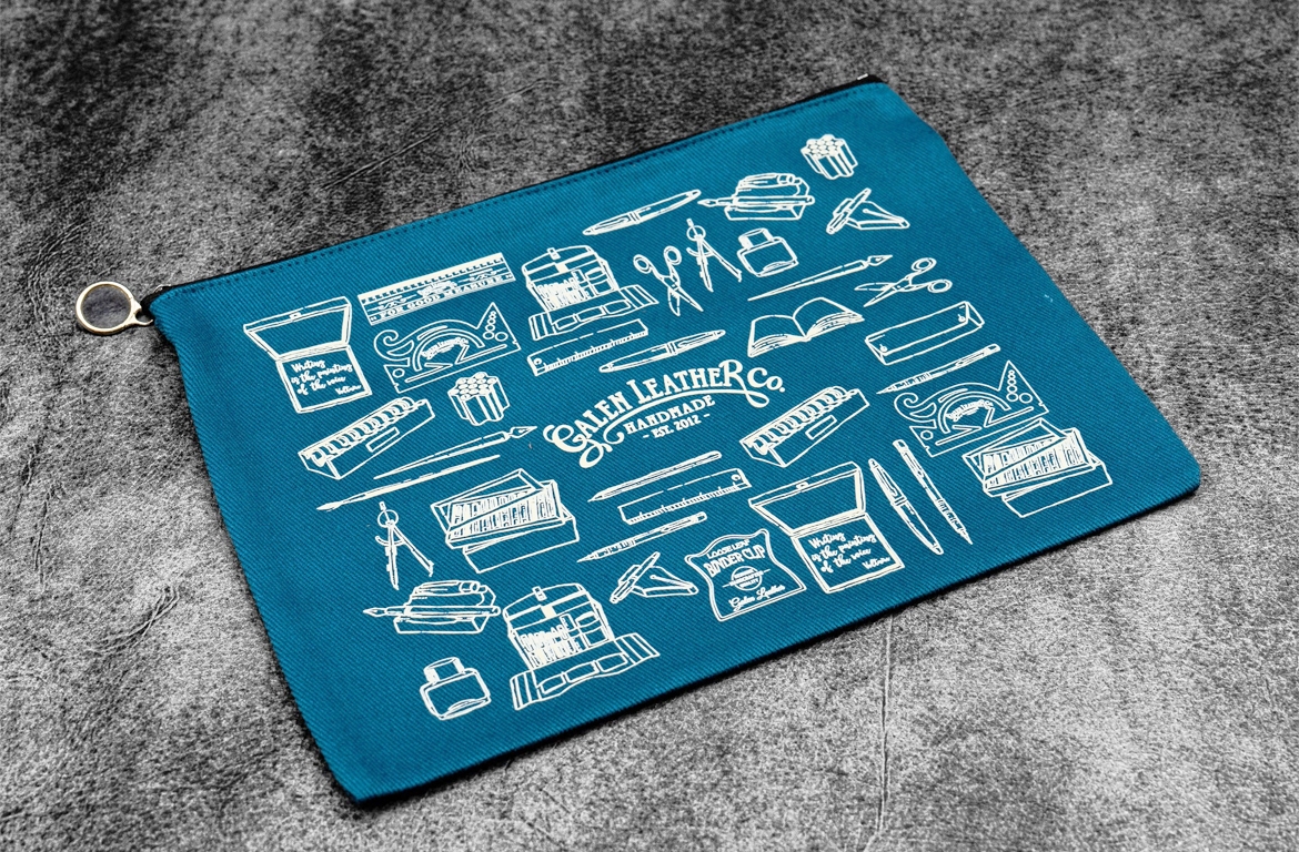 Galen Leather Pochette in...