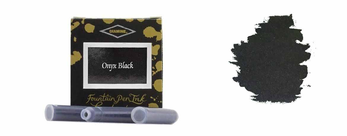 Diamine Cartucce per penna stilografica Colore Onyx Black