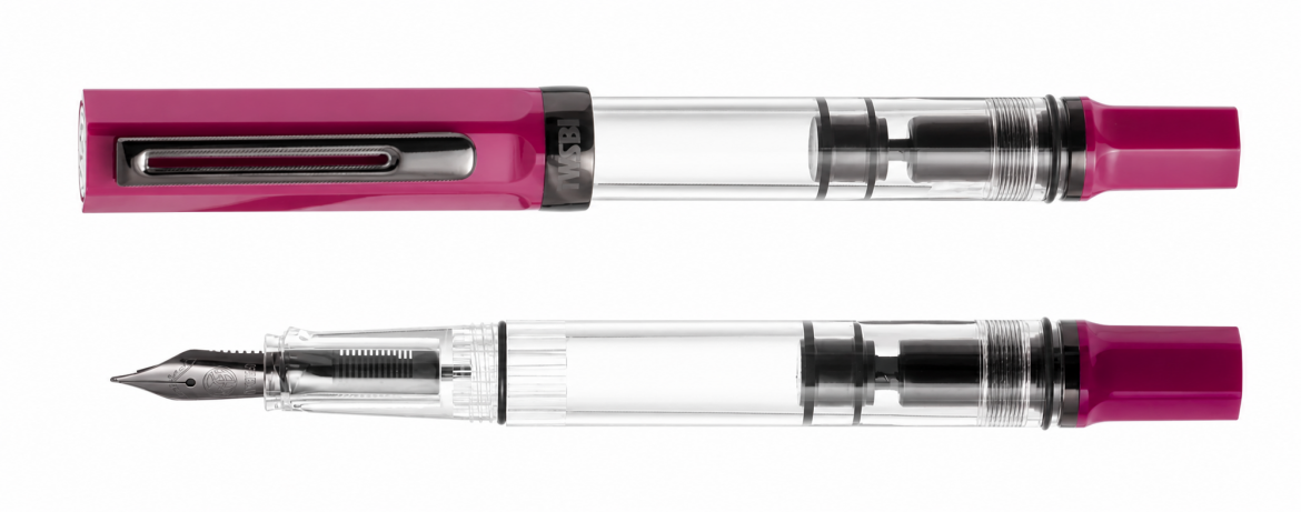 Twsbi Eco Plum with Onyx -...