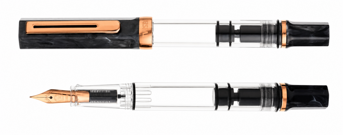 Twsbi Eco Black Marble with...