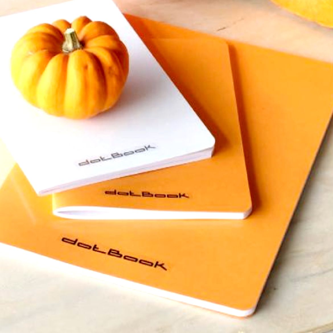 Rhodia Quaderno spillato Classic - Quadretto - Orange Black White