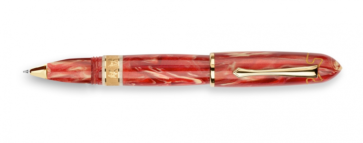 Delta Gladiator Penna Roller Edizione Limitata Finiture Dorate