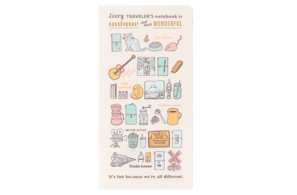 Traveler's Company Agenda 2027 Clear Folder - Regular Size