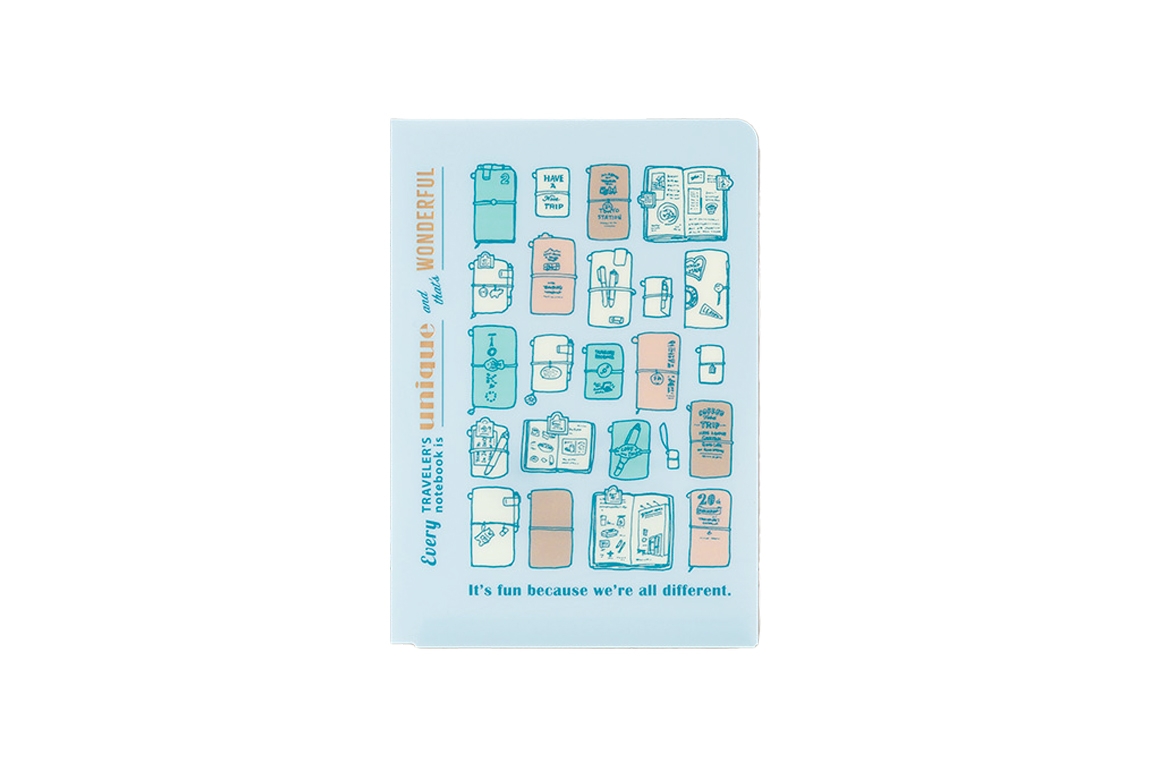 Traveler's Company Agenda 2027 Clear Folder - Passport Size