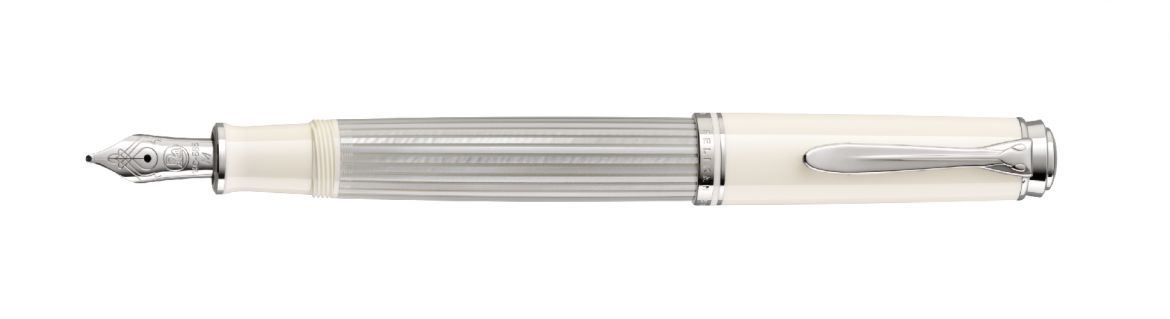 Pelikan Souverän® M405 Silver-White Stilografica