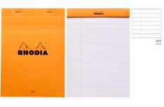 Rhodia Blocco Spillato Orange Black Rigo