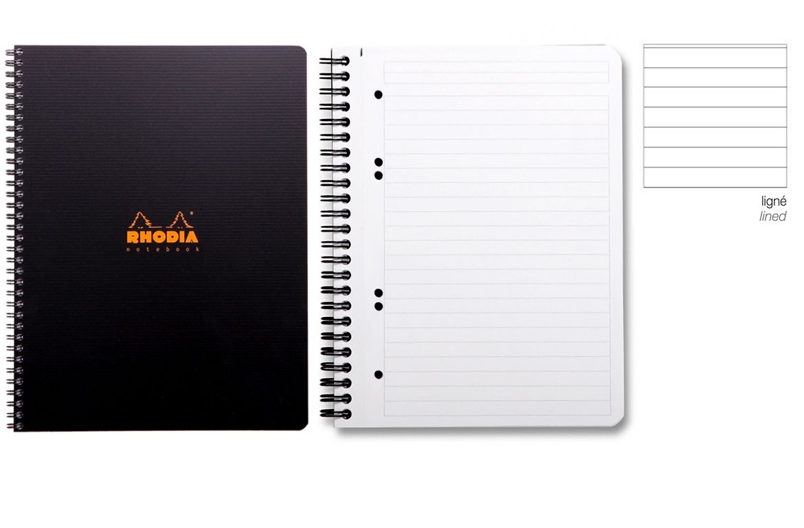 Rhodia Rhodiactive Notebook Quaderno Organizzato con righello e