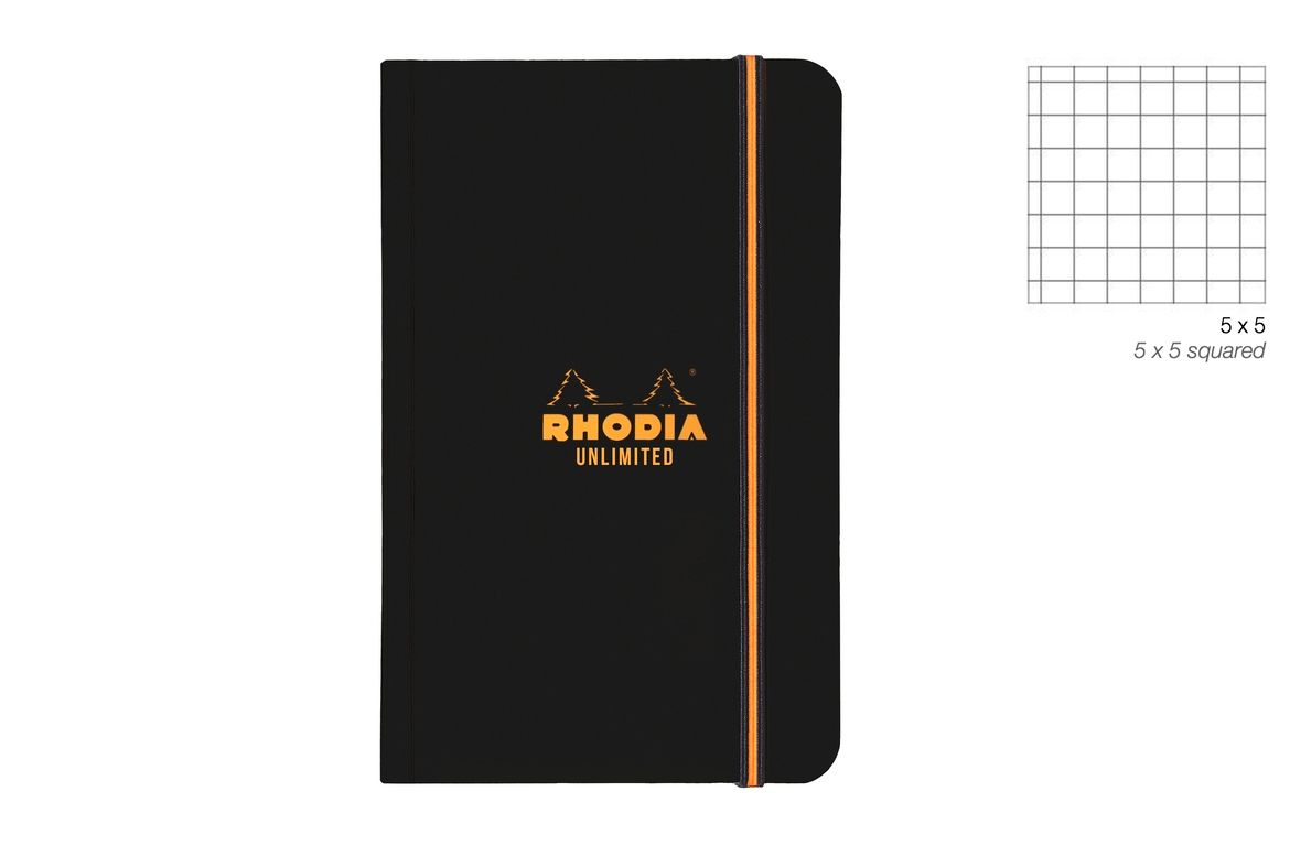 Rhodia Unlimited A6 Copertina Arancio