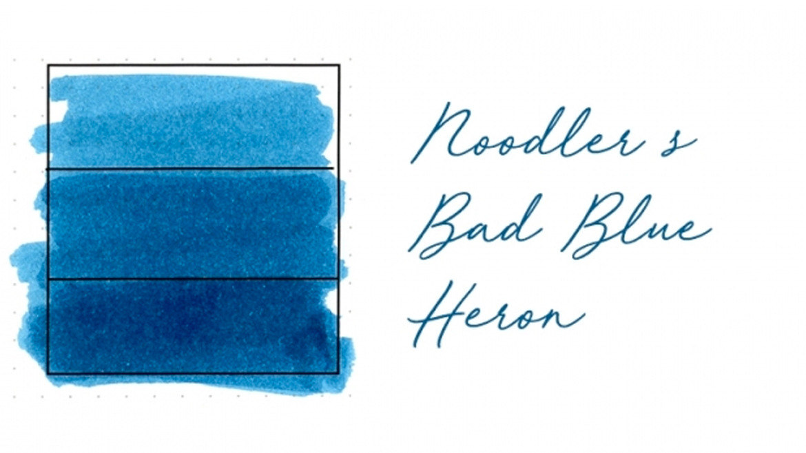 Noodler's Bad Blue Heron